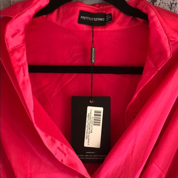 Pretty Little Thing pink jumpsuit - Picture 4 of 6